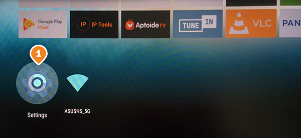 Android TV Box Smart DNS Setup: Step 1