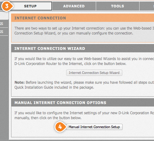D-Link Router Smart DNS Setup: Step 2