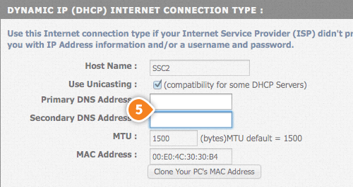 D-Link Router Smart DNS Setup: Step 3