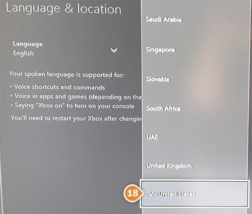 XBOX ONE Smart DNS Setup: Step 12