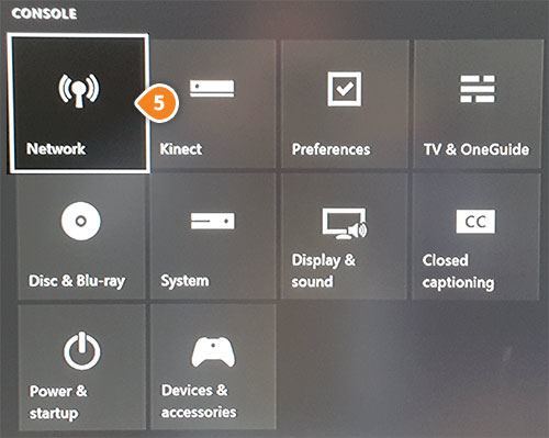 XBOX ONE Smart DNS Setup: Step 4