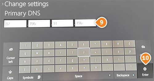 XBOX ONE Smart DNS Setup: Step 8