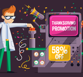 Thanksgiving, Black Friday, and Cyber Monday 2019 Promotion