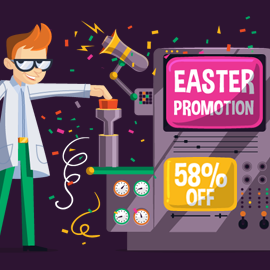“Happy Easter” SmartyDNS Promotion