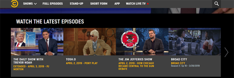 How to Watch Comedy Central Outside US Territory