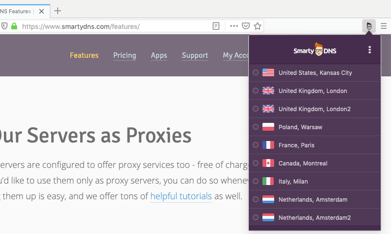 SmartyDNS Now Has Chrome and Firefox Extensions